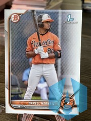 2022 1st Bowman Darell Hernaiz Baltimore Orioles #BCP-27
